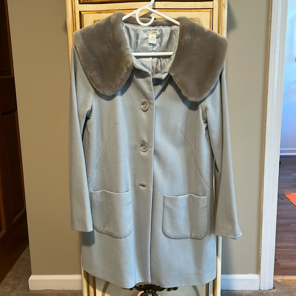 Odille size 10 wool coat